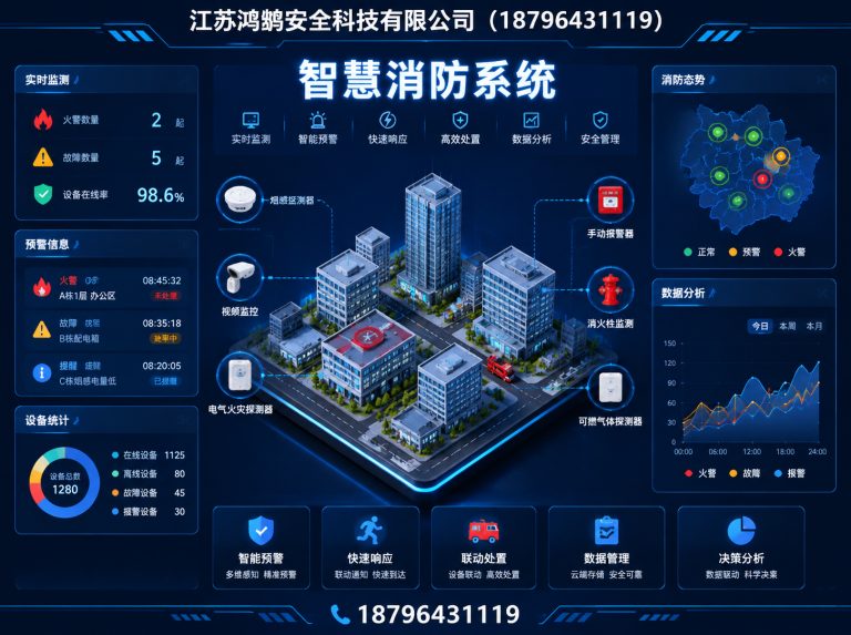 南通消防通信指挥展示图